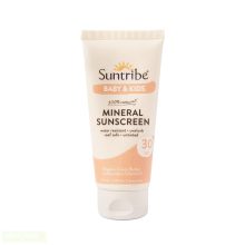 Suntribe természetes ásványi fényvédő gyerekeknek (vaníliás) - SPF30 