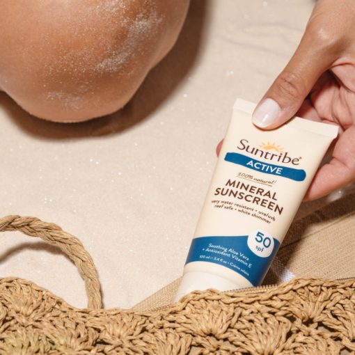 Suntribe természetes ásványi fényvédő SPF50 - 100ml 