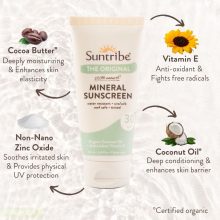 Suntribe természetes ásványi fényvédő SPF30 - 100ml 