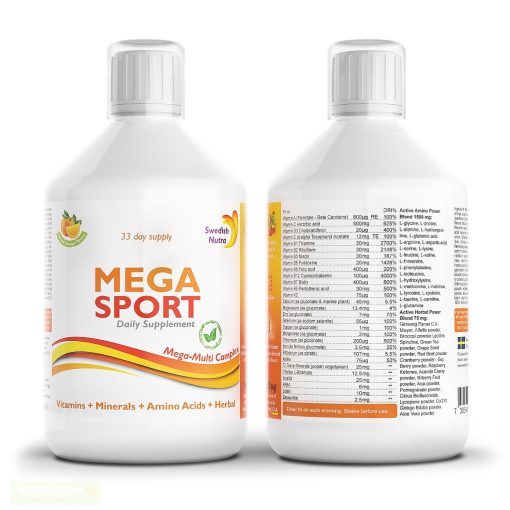 Mega Sport folyékony multivitamin 500 ml