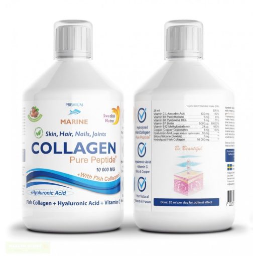 Halkollagén ital hialuronsavval 500 ml